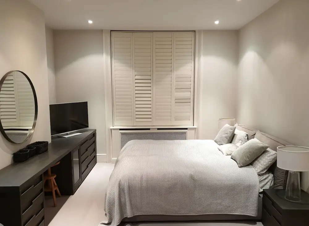 Hemstädning i ett rent och välstädat utrymme
